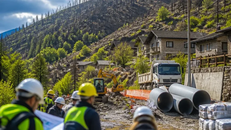 Incendio a Piedimulera: emergenza chiusa, ora cantieri per acquedotto e controllo dei versanti