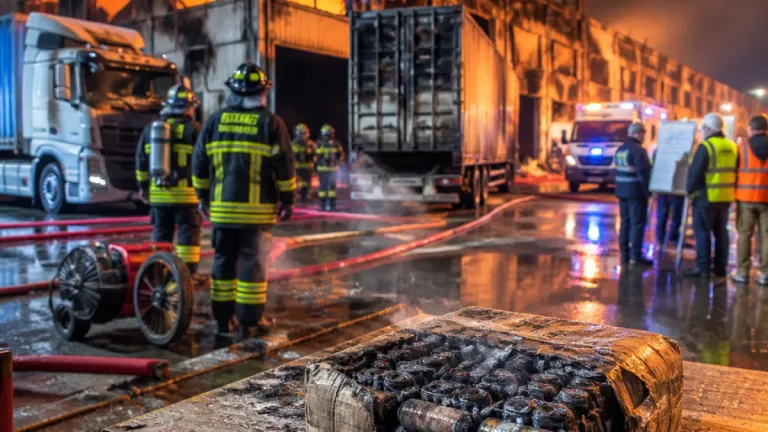Incendio al deposito BRT di Milano, prime indagini: cause legate a batterie al litio