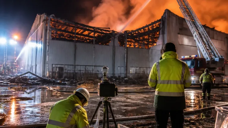 Incendio all’impianto rifiuti di Finale Emilia: intervento dei vigili del fuoco e monitoraggi ambientali
