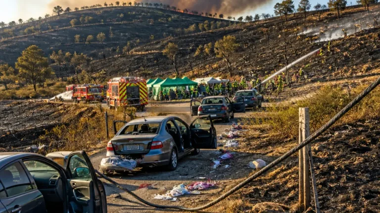 Incendio in Andalusia: 11 morti, decine di dispersi e oltre 3.150 ettari bruciati