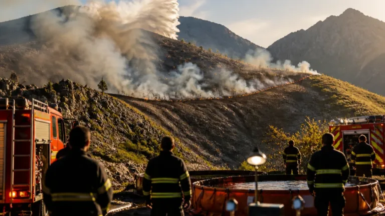 Incendio in Valle Cannobina: Canadair e droni impegnati per domare il rogo in quota