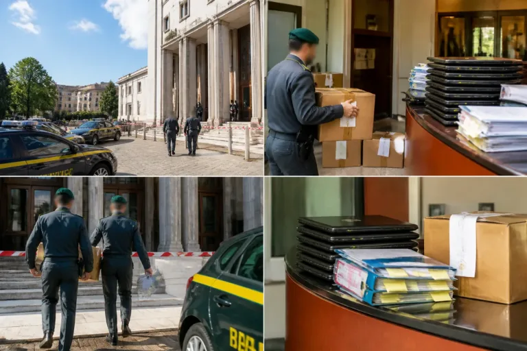 Indagine per corruzione coinvolge il presidente della Provincia di Terni: perquisizioni e sequestri
