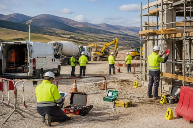 Isernia, blitz al cantiere del Lotto 0: 25 violazioni sulla sicurezza e controlli antimafia