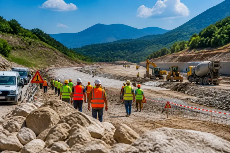 Isernia, maxi accesso ispettivo al cantiere del Lotto Zero: 25 violazioni e controlli serrati