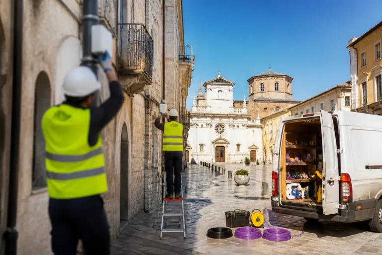 L'Aquila investe 437mila euro per una rete Wi‑Fi pubblica su centro storico e frazioni