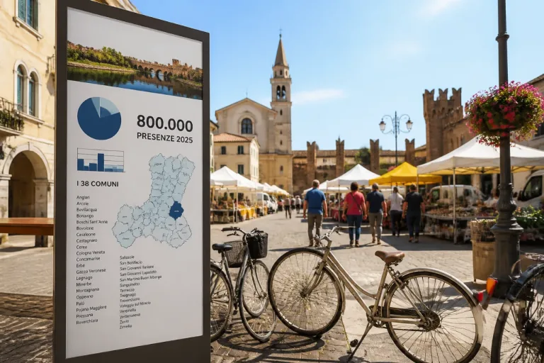 La «Pianura dei Dogi» cresce: 800mila presenze nel 2025 e nuovo peso turistico in provincia