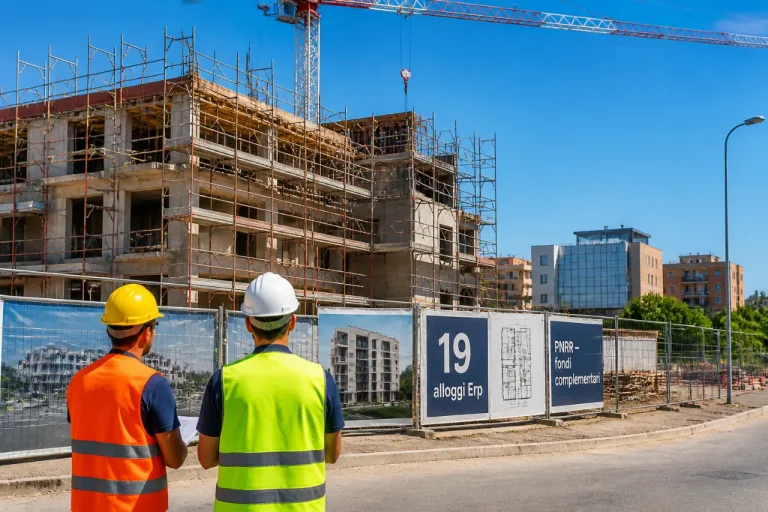 Latina, nuovi alloggi Erp in via Virgilio: 19 case e fondi PNRR per le periferie