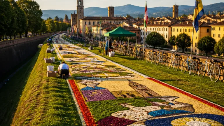 Lucca ospita il Festival Arti Effimere: progetto Guinness e delegazioni internazionali