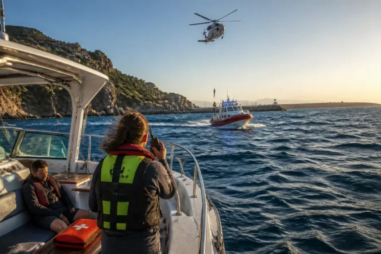 Malore in barca a Capo Ferrato: soccorso tempestivo porta il paziente al Brotzu