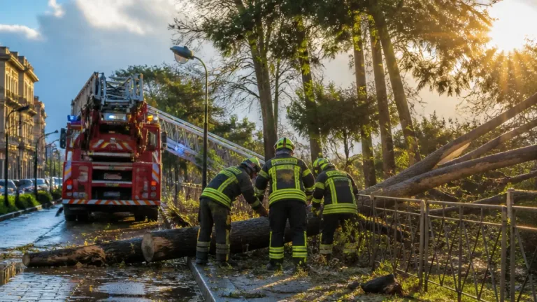 Maltempo: 36 interventi dei vigili del fuoco nel Forlì-Cesena, colpito anche Cesenatico