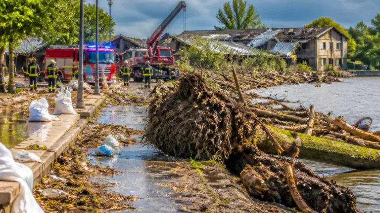 Maltempo a Cremona: alberi sradicati lungo il Po e due feriti, decine di interventi