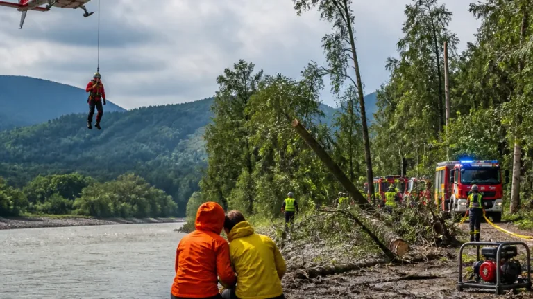 Maltempo in provincia: salvati due escursionisti sul Reno a Marzabotto, decine di interventi dei vigili del fuoco