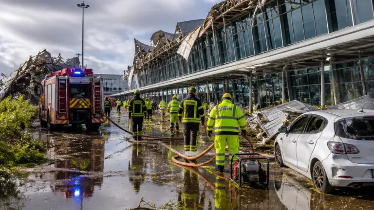 Maltempo, tromba d'aria nel varesotto: oltre 100 interventi e disagi a Malpensa