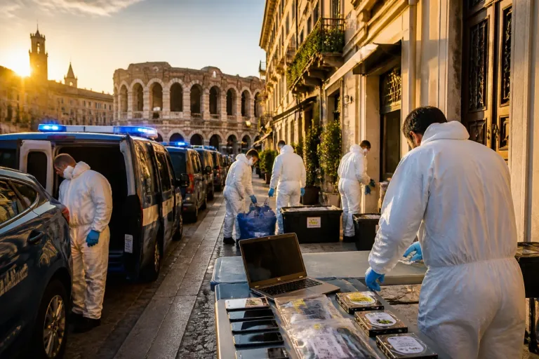 Maxi operazione contro la pedopornografia online: Verona tra le città perquisite