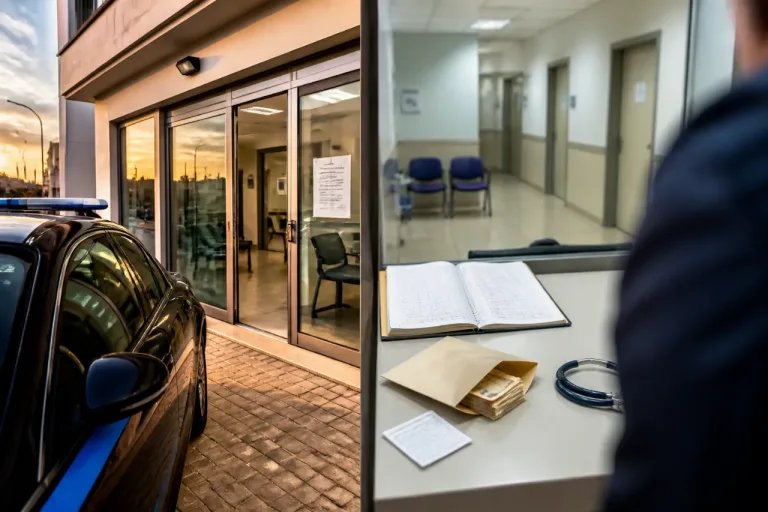 Medico di Ceglie indagato: visite private in orario di servizio e presunte false attestazioni