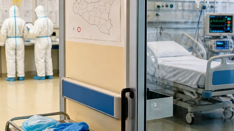Meningite a Sciacca: 74enne ricoverato in isolamento, attivato il tracciamento dei contatti