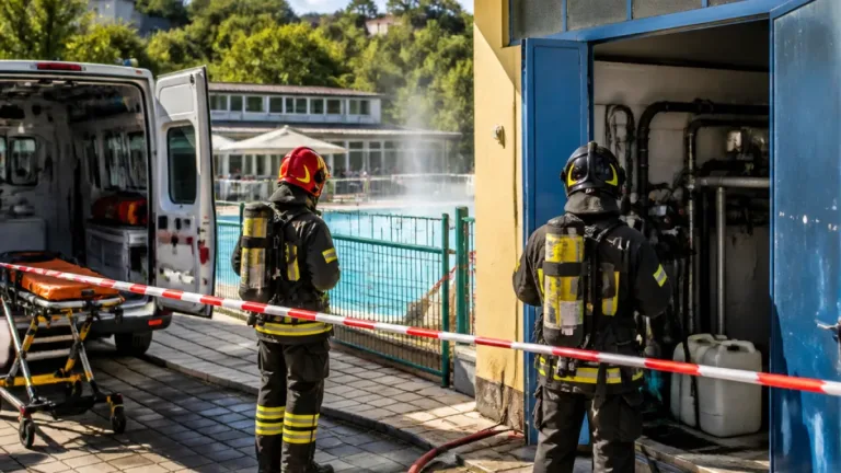 Mentana, fuga di cloro in piscina: otto intossicati, bimbo di 5 anni in codice rosso