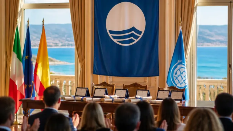 Messina e nove comuni della provincia celebrano la Bandiera Blu 2026
