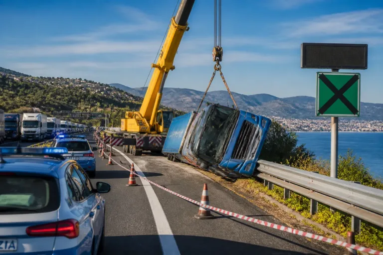 Messina, tir finisce sul guardrail in A18: chiuso lo svincolo di Fiumefreddo e rallentamenti