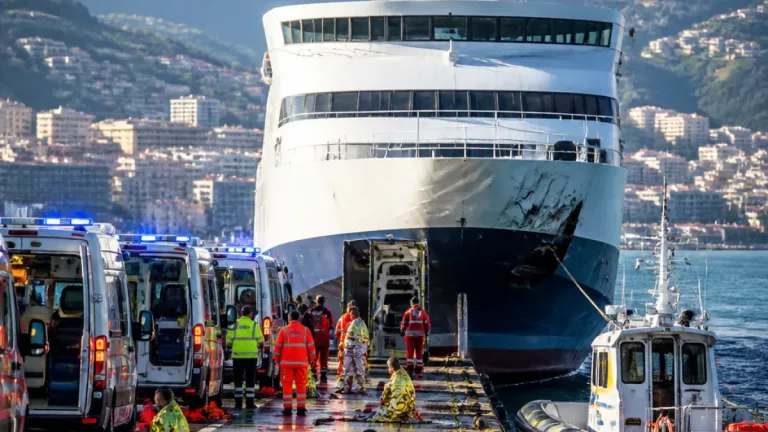 Messina: traghetto «Pietro Mondello» urta la banchina, passeggeri soccorsi