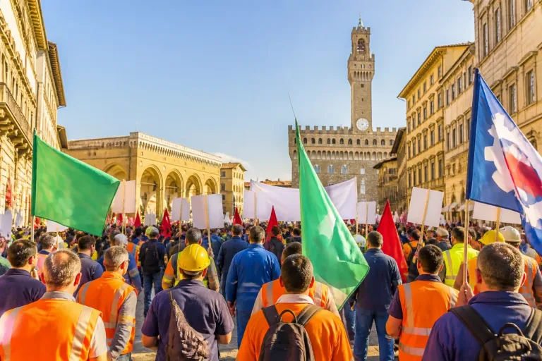Metalmeccanici in piazza a Firenze: sciopero regionale per salvare il manifatturiero toscano
