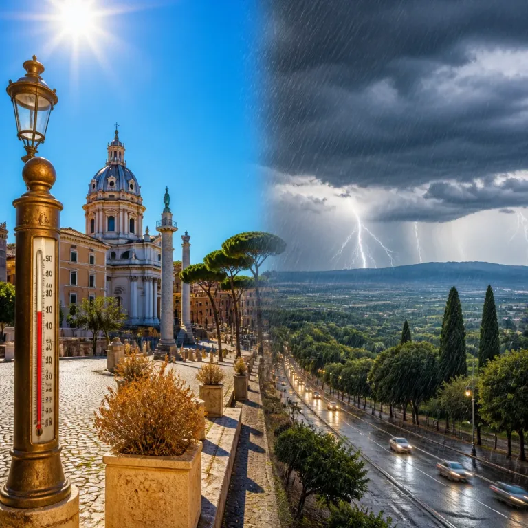 Weekend a Roma e nel Lazio: sabato caldo oltre i 30°C, domenica rischio piogge e temporali
