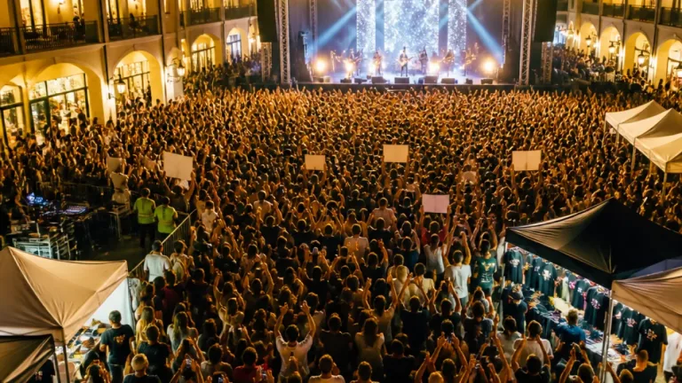 Migliaia a Foiano per il concerto di Ernia: il Village torna cuore della sera