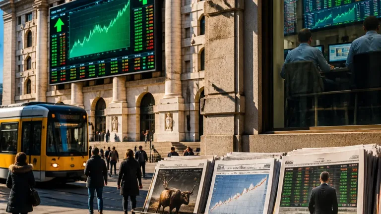 Milano: trimestrali sostengono Piazza Affari, Amplifon guida i rialzi