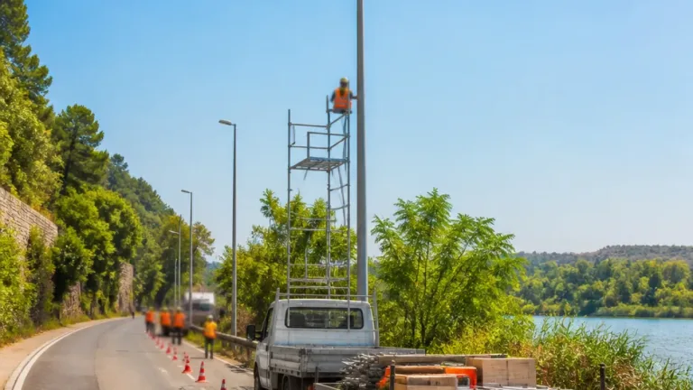 Minturno, pista ciclabile sulla SP 140: cantiere da settembre, già partiti i lavori di illuminazione