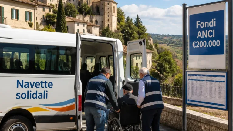 Monti Dauni: 200mila euro per le "Navette solidali" a favore di anziani e disabili