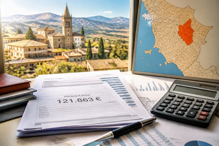 Mutui: in provincia di Arezzo l'importo medio richiesto è il più basso della Toscana
