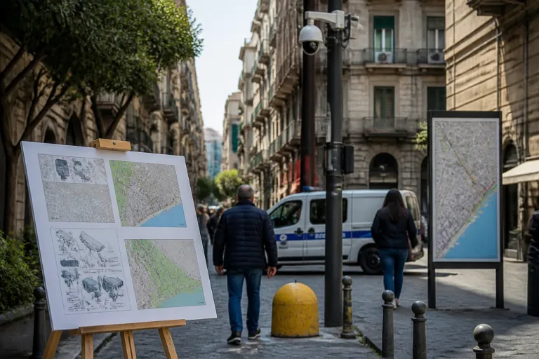 Napoli: il piano per la videosorveglianza sale a 1.200 telecamere, investimenti e aree prioritarie