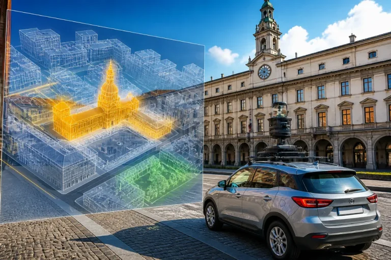 Novara ha un «gemello digitale»: mappa 3D per manutenzioni, riqualificazioni e emergenze