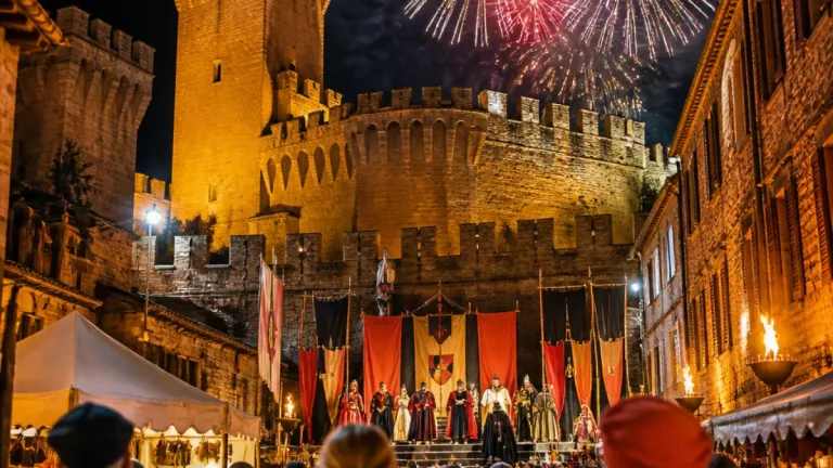 Offagna spegne il presente: appuntamento con la notte finale delle Feste Medievali