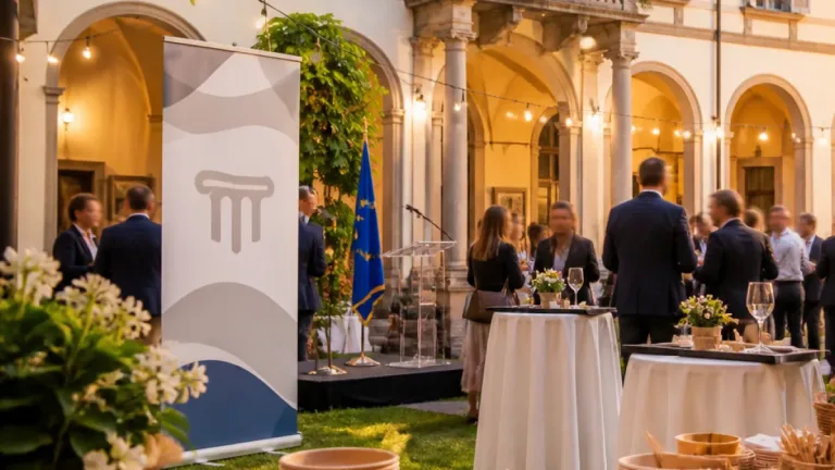 Oltre 140 persone all’aperitivo dei geometri: Palazzo Vaj punto di incontro tra professione e istituzioni