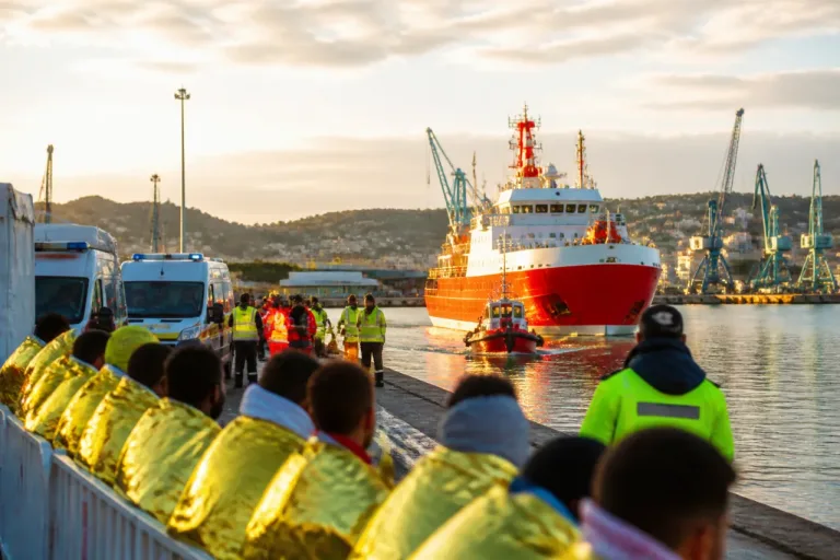 Open Arms attesa a Savona con 85 migranti: sbarco imminente e polemica sul porto