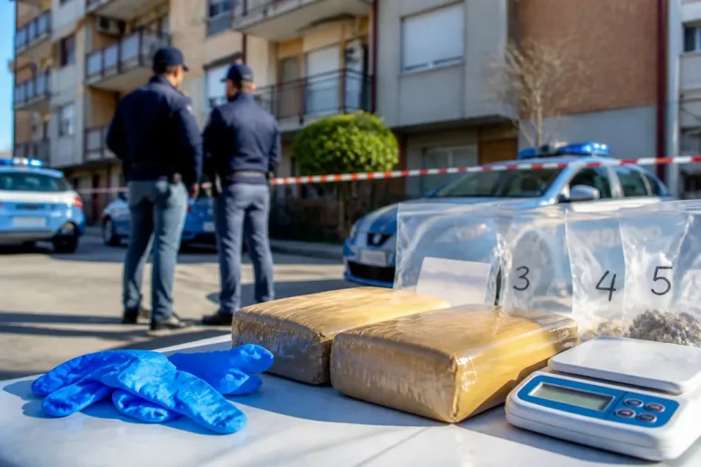 Operazione antidroga a Terni: cinque misure cautelari e 1,2 kg di cocaina sequestrati