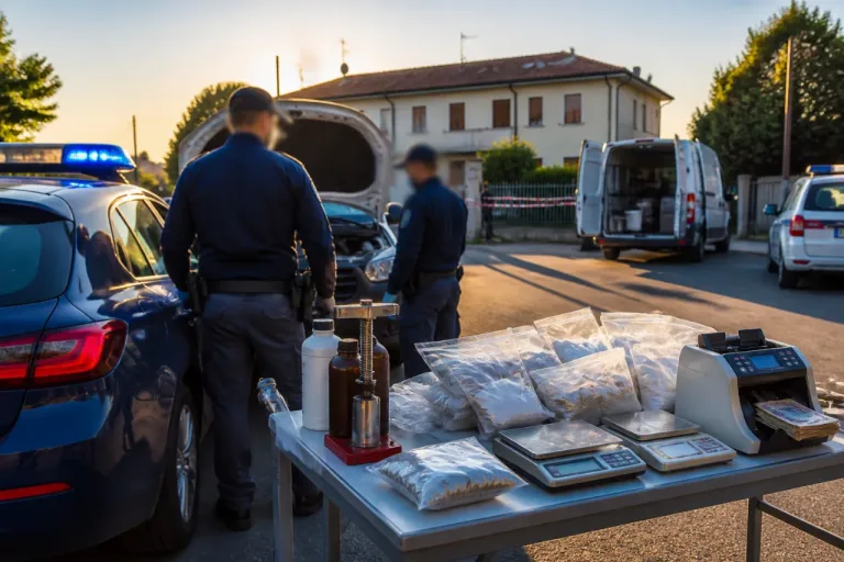 Operazione congiunta Ferrara-Novara: tre arresti e sequestro di oltre 4,8 kg di cocaina