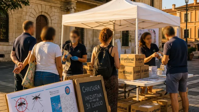 Oristano, 40mila kit antilarvali distribuiti in tutti i 87 Comuni: la Provincia punta sulla prevenzione