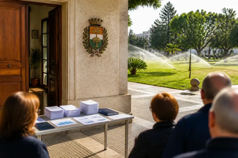Oristano, l'opposizione chiede chiarimenti sull'uso di acqua potabile per i parchi comunali