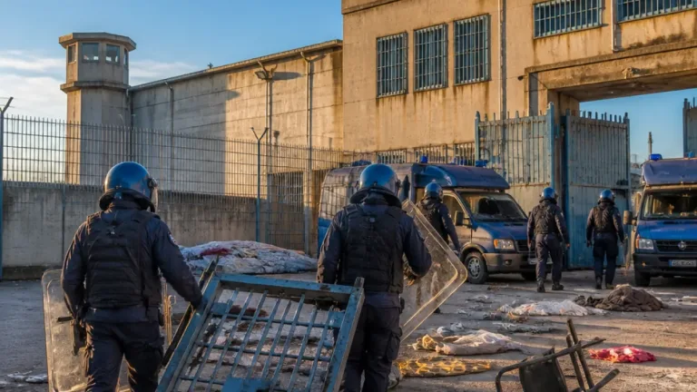 Otto agenti feriti ad Arghillà: tensione e criticità nel carcere di Reggio Calabria