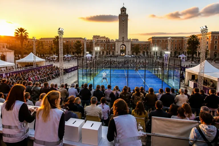 Padel in Piazza: a Latina riparte il villaggio sportivo con finalità solidali