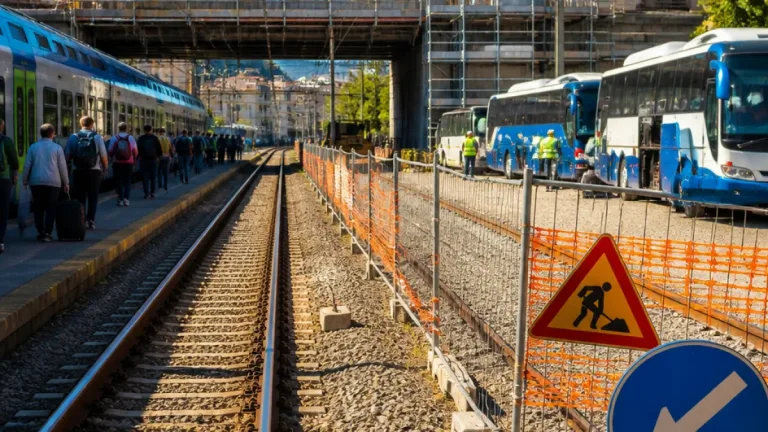 Palermo: lavori sulla Palermo–Messina, modifiche e limitazioni per i treni fino al 6 agosto