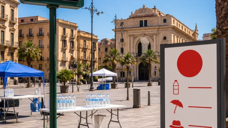 Palermo resta l’unico capoluogo con bollino rosso: allerta caldo e indicazioni per la città