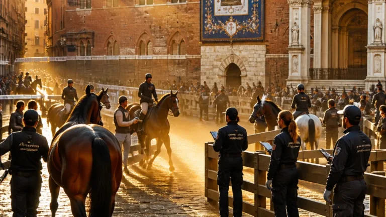 Palio di Siena, 77 cavalli ammessi alle prove e presentato il drappellone per il 16 agosto