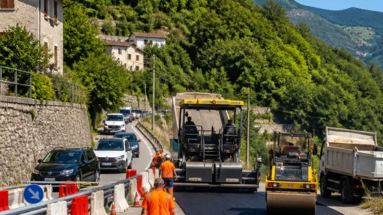 Partiti i lavori di asfaltatura sulla Sp 10 di Arni: 250mila euro per il primo lotto