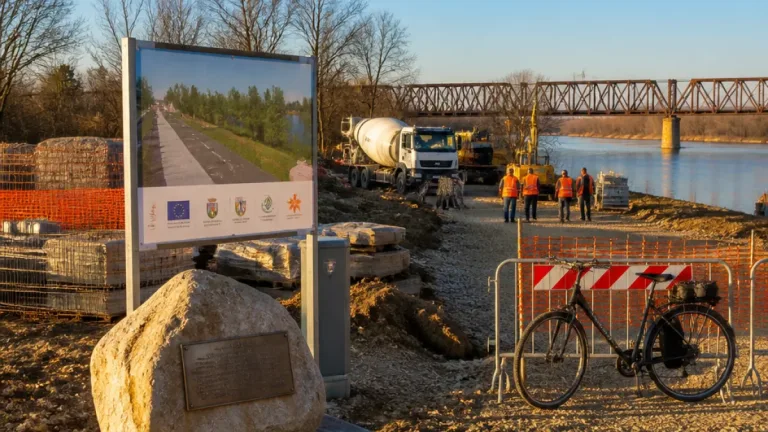 Partono i cantieri per il nuovo tratto della Ciclovia del Reno: 16,5 km nel territorio metropolitano