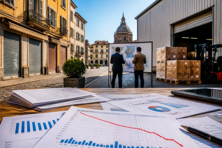 Pavia, export in calo e credito in contrazione: la fotografia Cna sul primo trimestre 2026