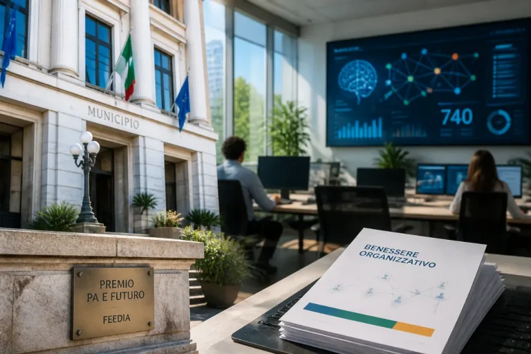 Pescara adotta Feedia: premiato il progetto che mappa il benessere dei dipendenti comunali