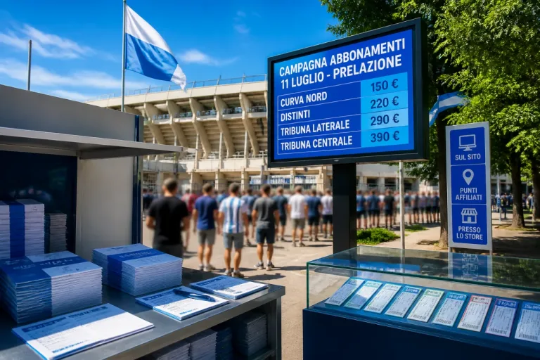Pescara, al via l'11 luglio la campagna abbonamenti del calcio: prezzi, prelazione e agevolazioni